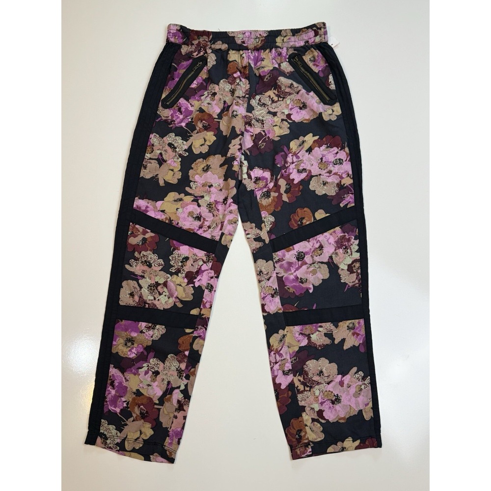 Anthropologie Lilka Rayon Floral Ankle Pants Size XS Pockets
